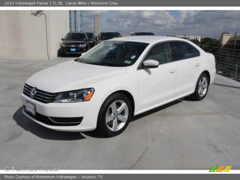 Candy White / Moonrock Gray 2013 Volkswagen Passat 2.5L SE