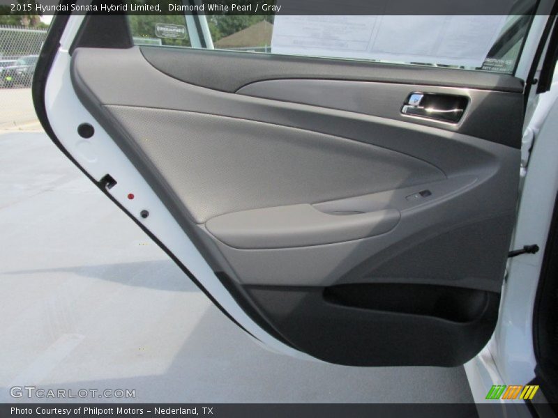 Door Panel of 2015 Sonata Hybrid Limited