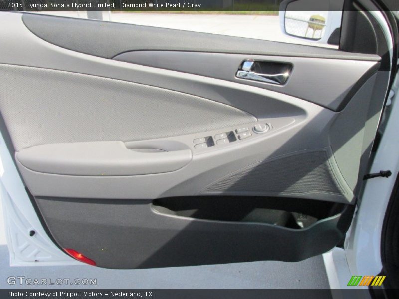 Door Panel of 2015 Sonata Hybrid Limited