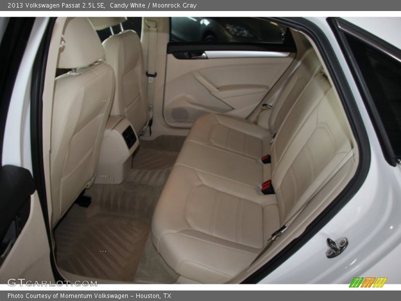 Candy White / Moonrock Gray 2013 Volkswagen Passat 2.5L SE
