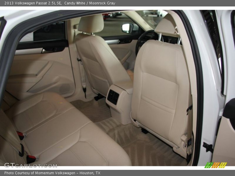 Candy White / Moonrock Gray 2013 Volkswagen Passat 2.5L SE