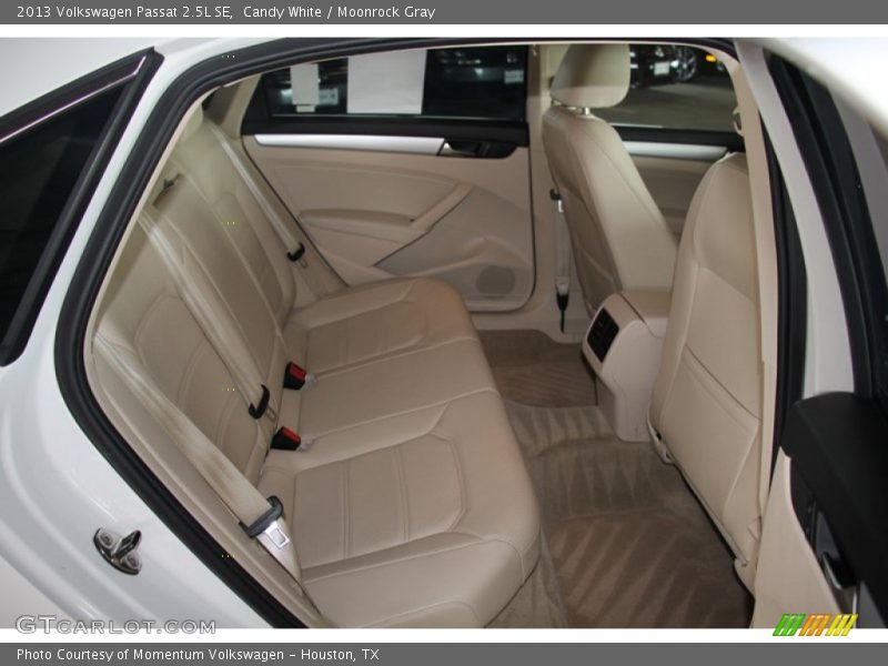 Candy White / Moonrock Gray 2013 Volkswagen Passat 2.5L SE