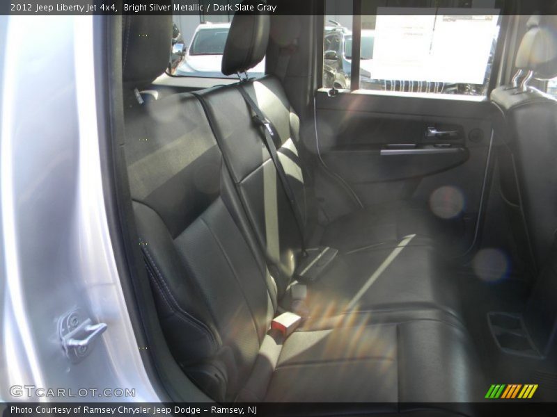 Bright Silver Metallic / Dark Slate Gray 2012 Jeep Liberty Jet 4x4