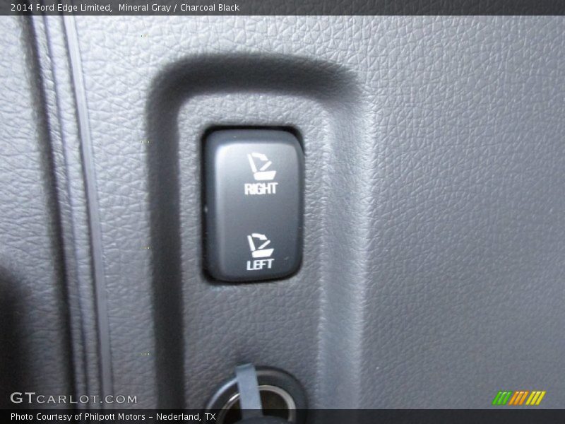 Mineral Gray / Charcoal Black 2014 Ford Edge Limited