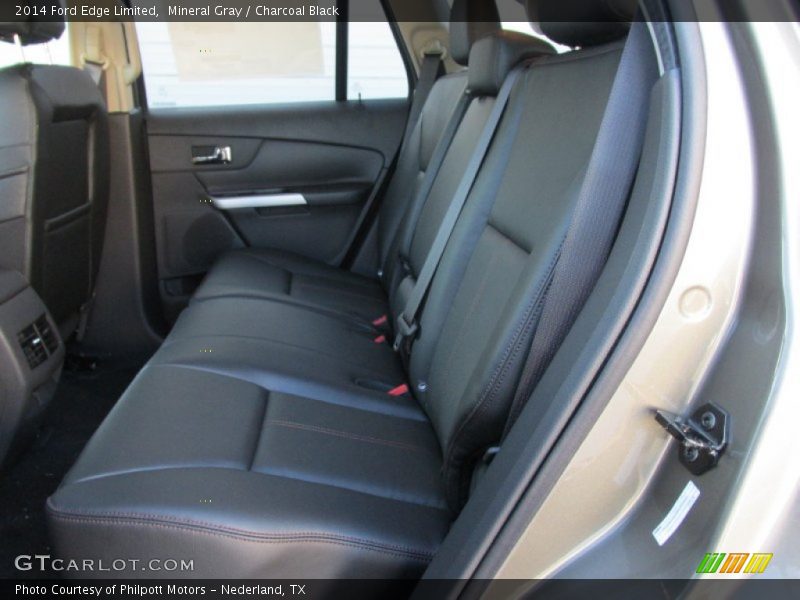 Mineral Gray / Charcoal Black 2014 Ford Edge Limited