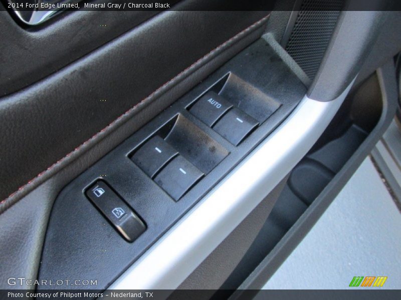 Mineral Gray / Charcoal Black 2014 Ford Edge Limited