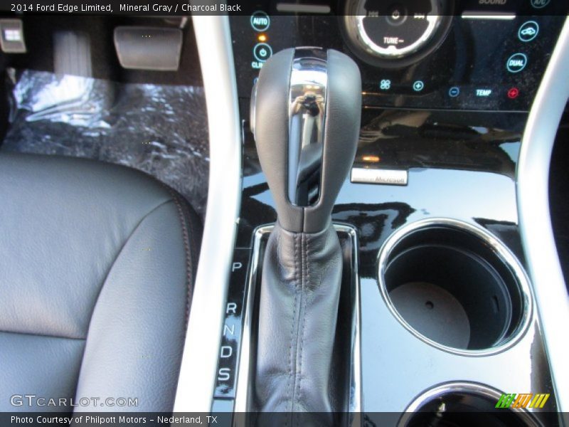 Mineral Gray / Charcoal Black 2014 Ford Edge Limited