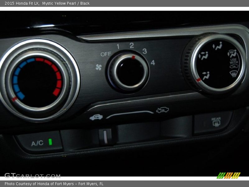 Controls of 2015 Fit LX