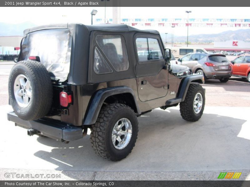 Black / Agate Black 2001 Jeep Wrangler Sport 4x4