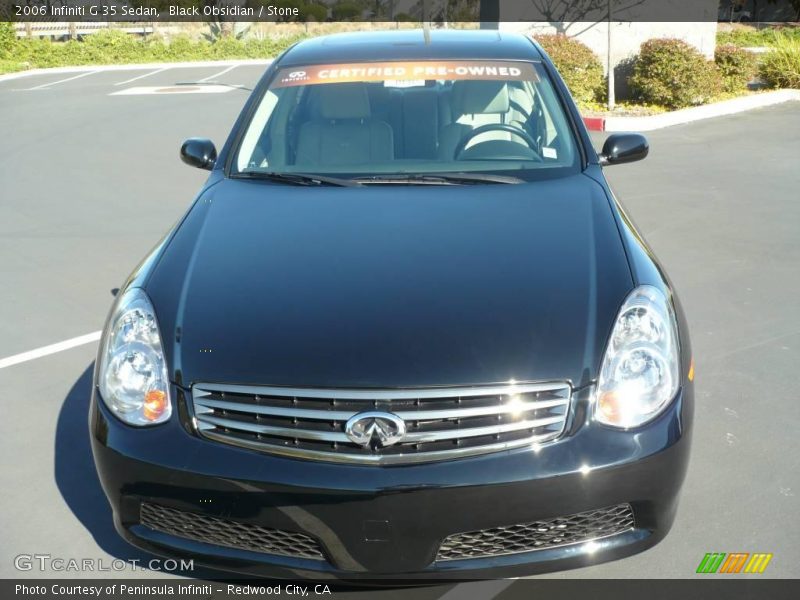 Black Obsidian / Stone 2006 Infiniti G 35 Sedan