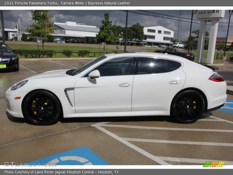  2011 Panamera Turbo Carrara White