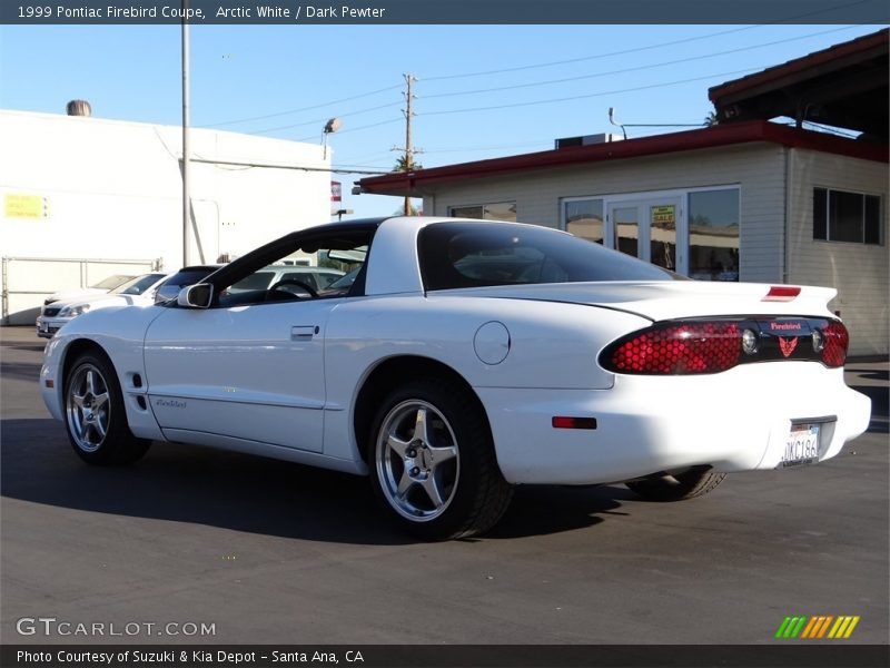 Arctic White / Dark Pewter 1999 Pontiac Firebird Coupe