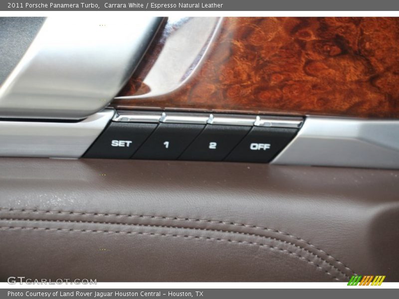 Carrara White / Espresso Natural Leather 2011 Porsche Panamera Turbo