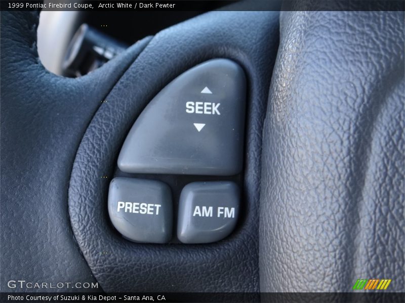 Controls of 1999 Firebird Coupe