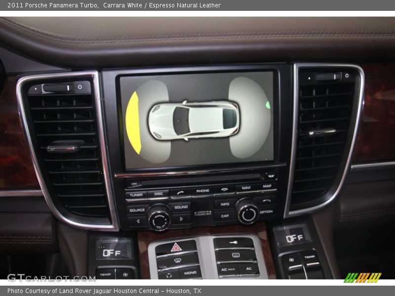 Carrara White / Espresso Natural Leather 2011 Porsche Panamera Turbo