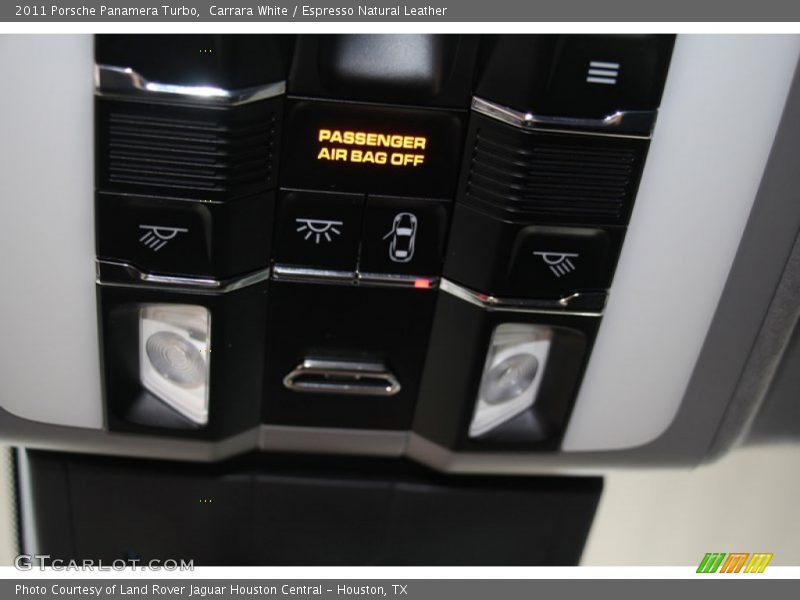 Carrara White / Espresso Natural Leather 2011 Porsche Panamera Turbo