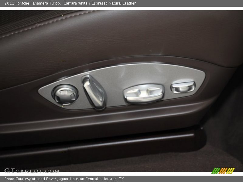 Carrara White / Espresso Natural Leather 2011 Porsche Panamera Turbo