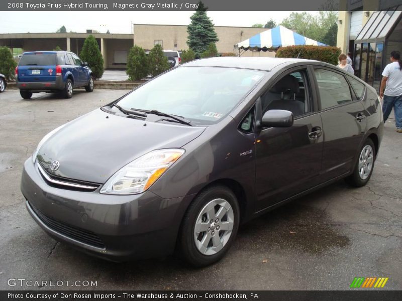 Magnetic Gray Metallic / Gray 2008 Toyota Prius Hybrid Touring