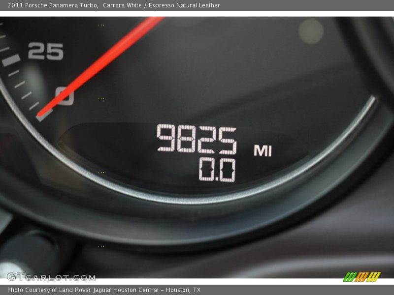 Carrara White / Espresso Natural Leather 2011 Porsche Panamera Turbo