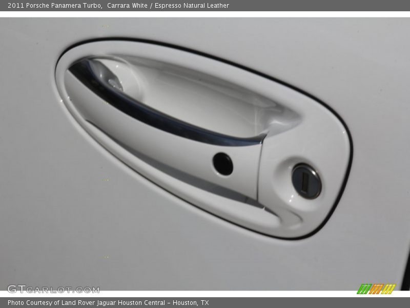 Carrara White / Espresso Natural Leather 2011 Porsche Panamera Turbo