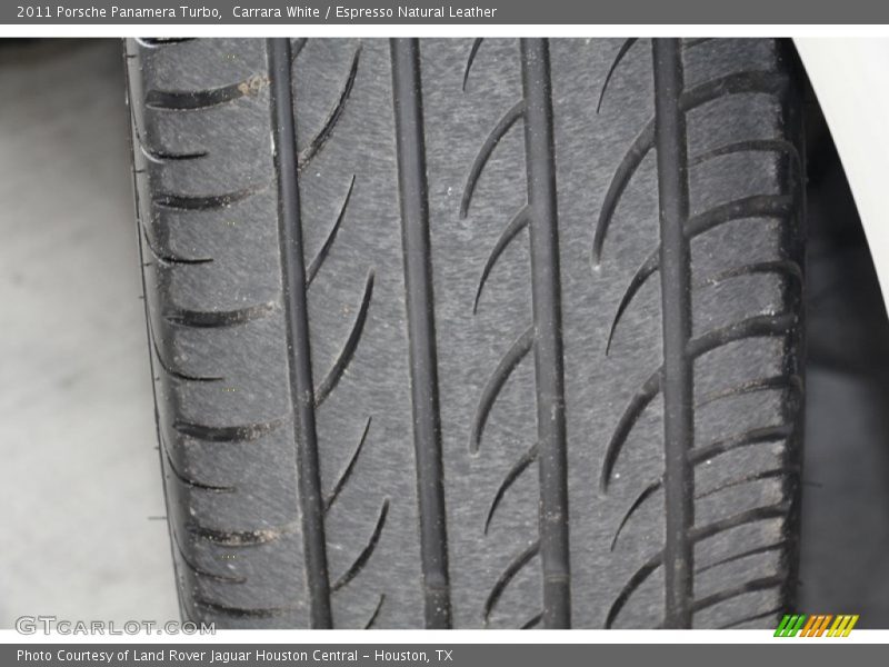 Carrara White / Espresso Natural Leather 2011 Porsche Panamera Turbo
