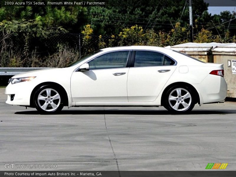  2009 TSX Sedan Premium White Pearl