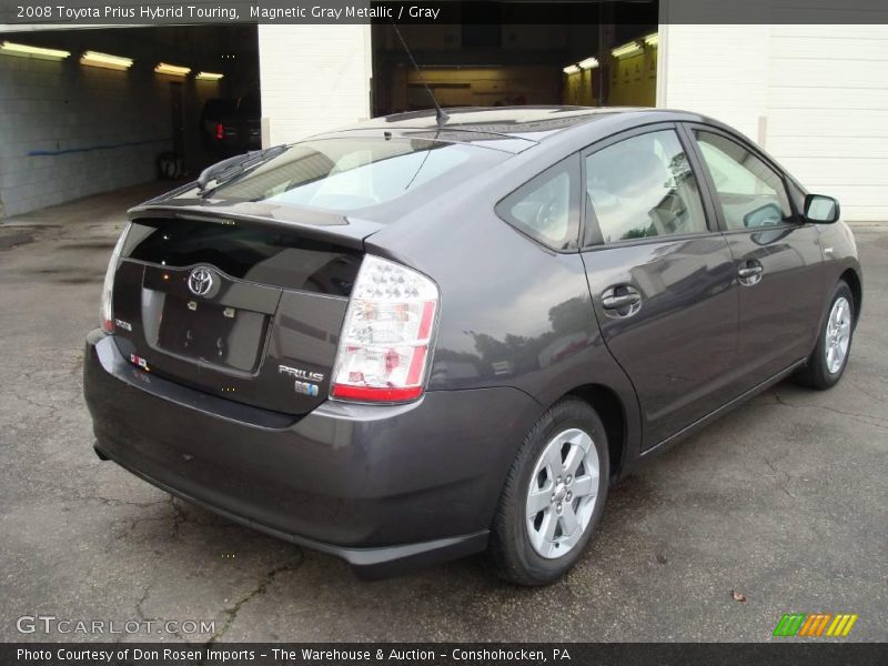 Magnetic Gray Metallic / Gray 2008 Toyota Prius Hybrid Touring