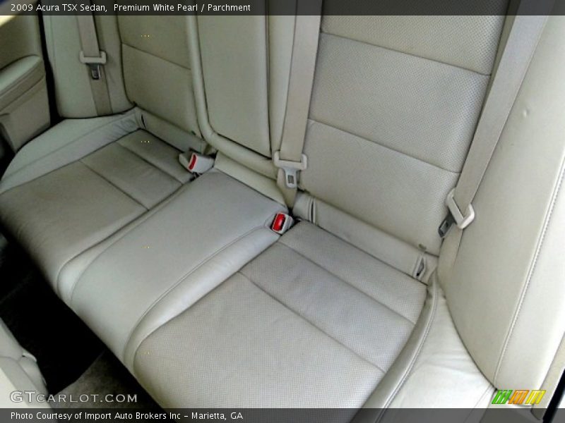 Premium White Pearl / Parchment 2009 Acura TSX Sedan