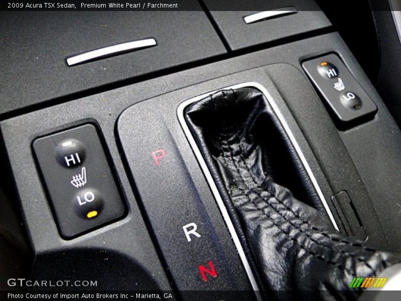 Premium White Pearl / Parchment 2009 Acura TSX Sedan