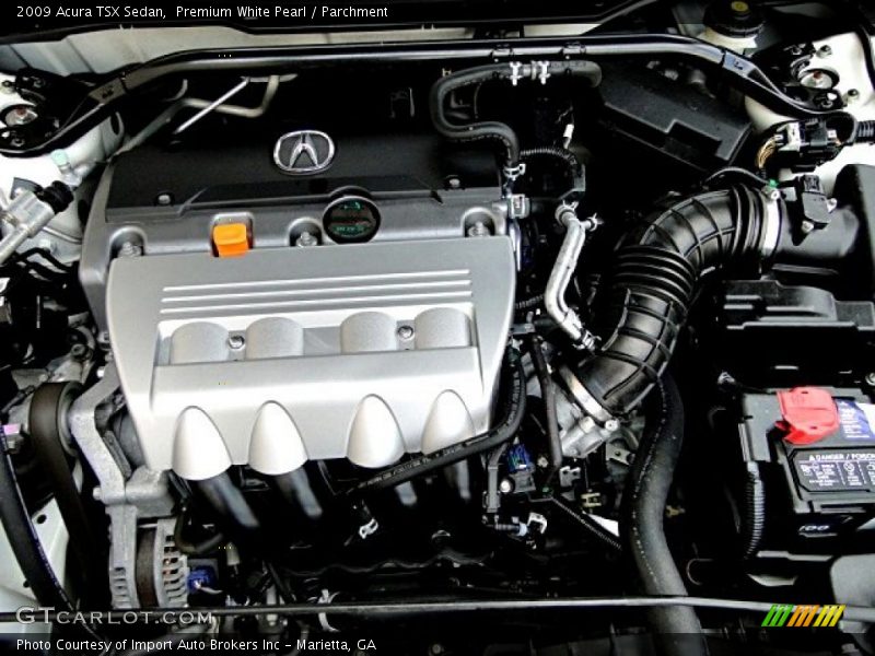  2009 TSX Sedan Engine - 2.4 Liter DOHC 16-Valve i-VTEC 4 Cylinder