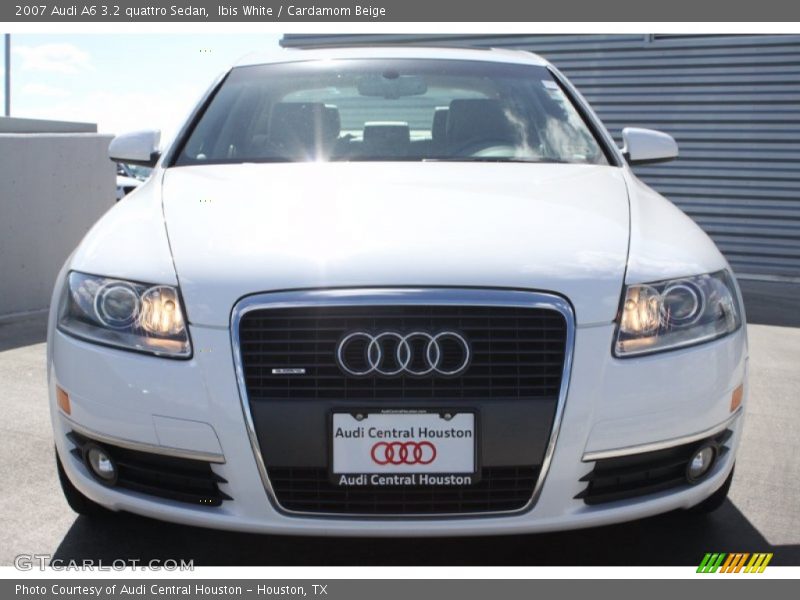 Ibis White / Cardamom Beige 2007 Audi A6 3.2 quattro Sedan