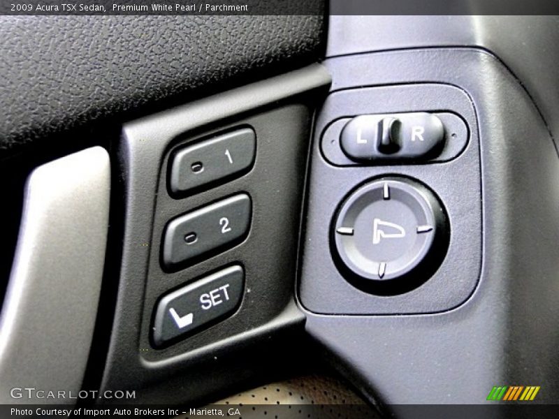 Premium White Pearl / Parchment 2009 Acura TSX Sedan