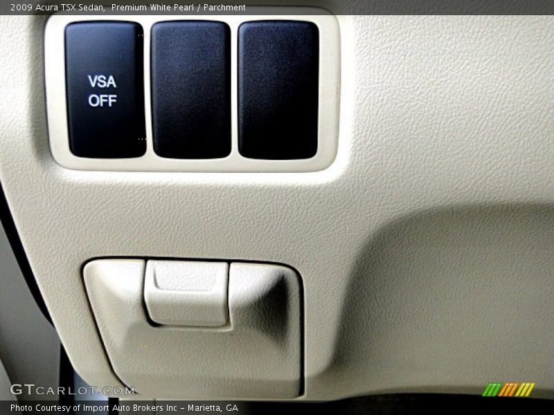Premium White Pearl / Parchment 2009 Acura TSX Sedan