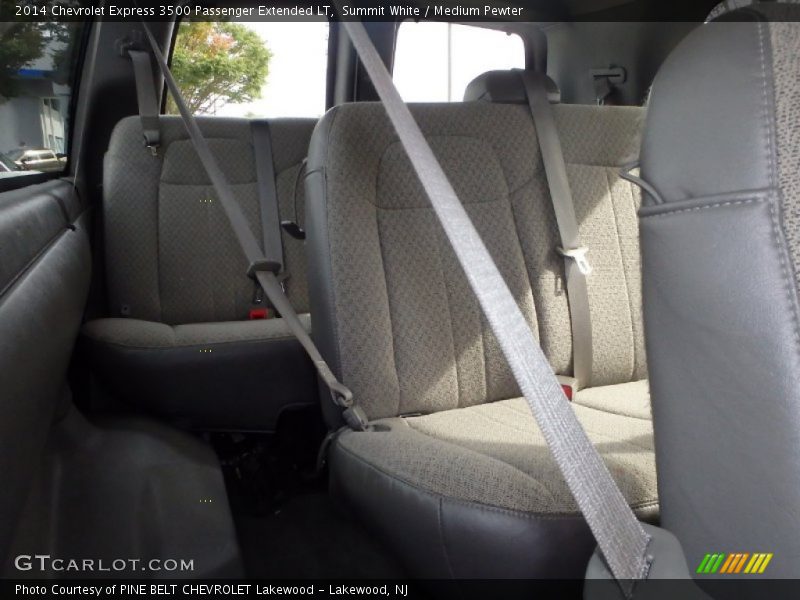 Summit White / Medium Pewter 2014 Chevrolet Express 3500 Passenger Extended LT