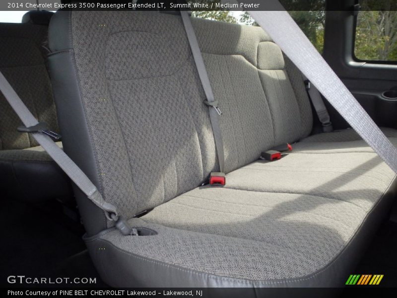 Summit White / Medium Pewter 2014 Chevrolet Express 3500 Passenger Extended LT