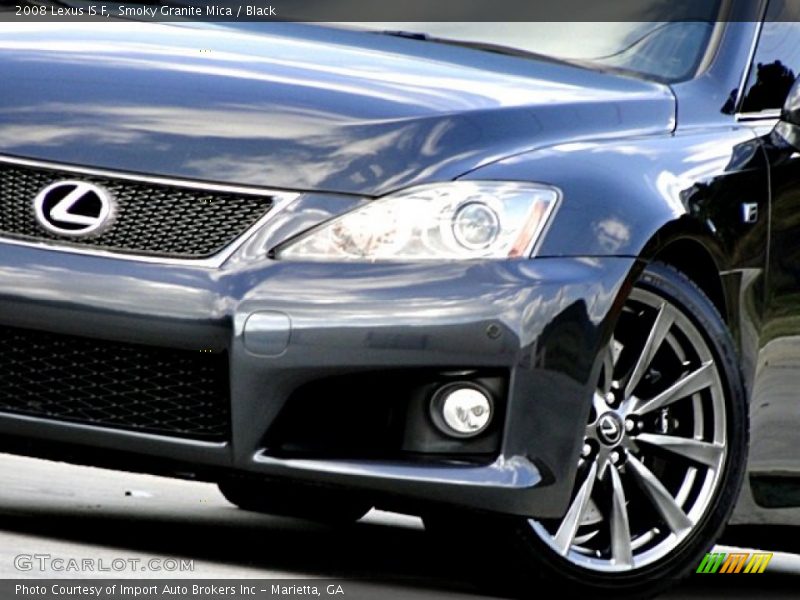 Smoky Granite Mica / Black 2008 Lexus IS F