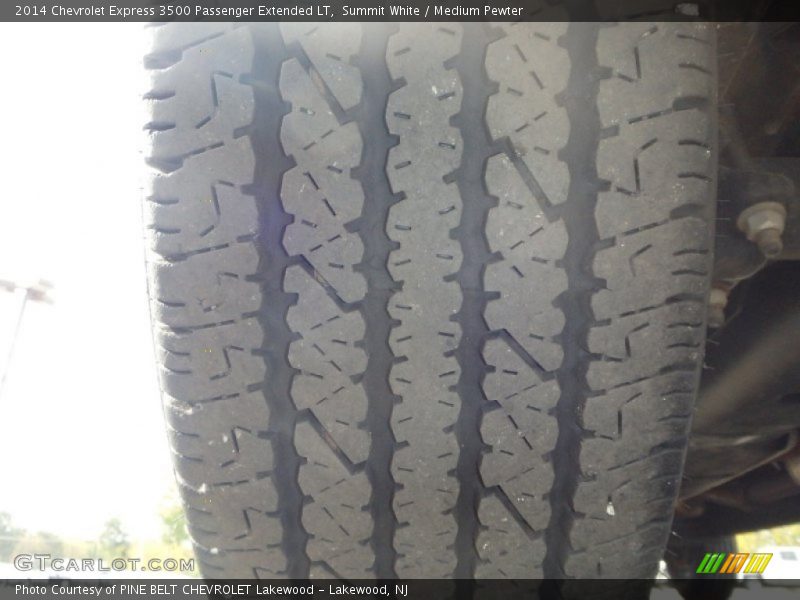 Summit White / Medium Pewter 2014 Chevrolet Express 3500 Passenger Extended LT