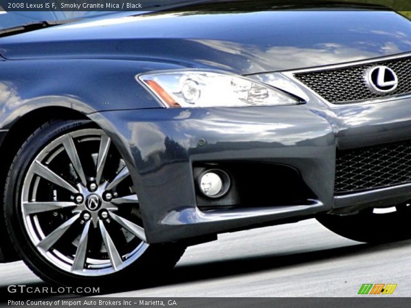 Smoky Granite Mica / Black 2008 Lexus IS F