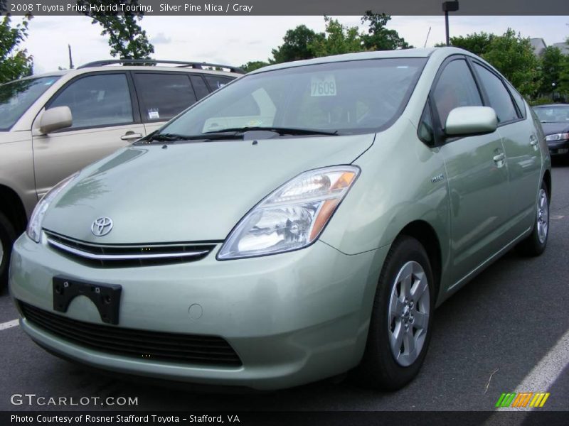 Silver Pine Mica / Gray 2008 Toyota Prius Hybrid Touring