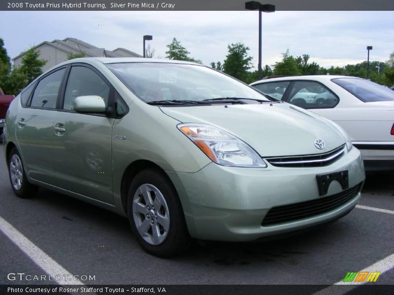 Silver Pine Mica / Gray 2008 Toyota Prius Hybrid Touring