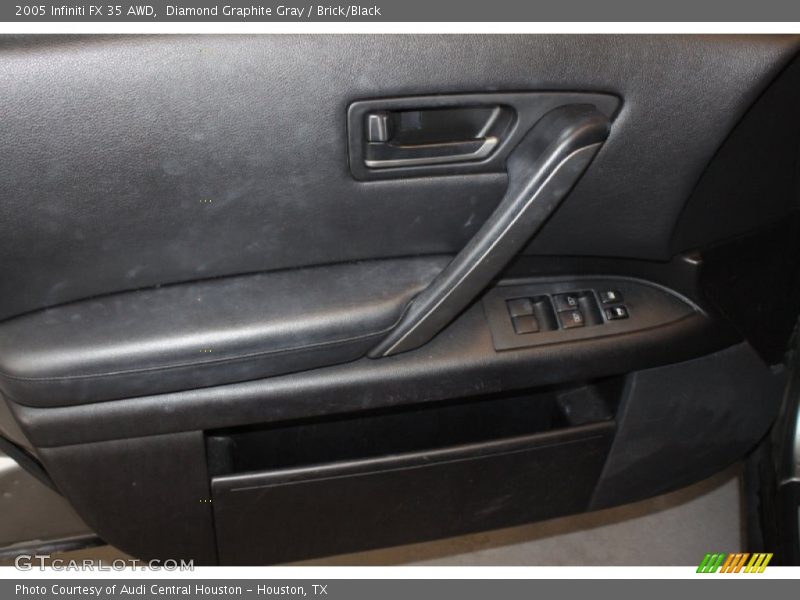Diamond Graphite Gray / Brick/Black 2005 Infiniti FX 35 AWD