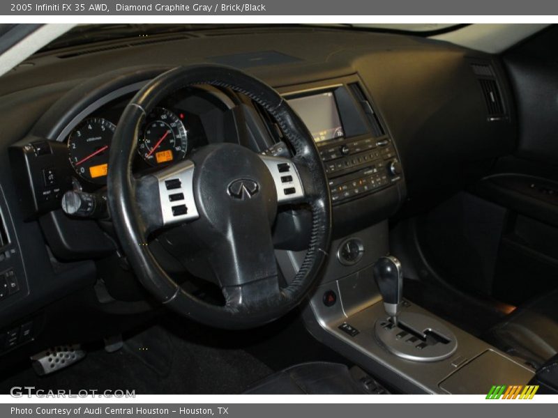 Diamond Graphite Gray / Brick/Black 2005 Infiniti FX 35 AWD