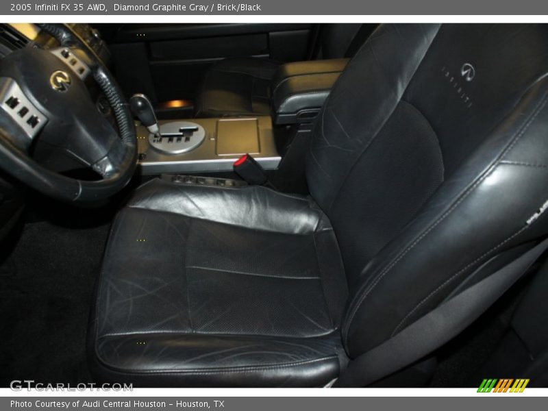 Diamond Graphite Gray / Brick/Black 2005 Infiniti FX 35 AWD