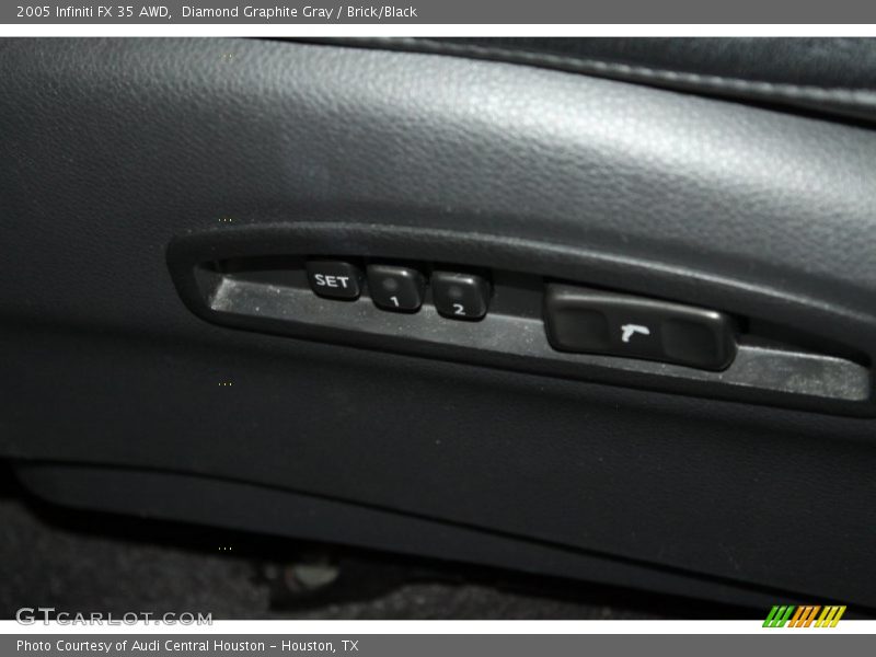 Diamond Graphite Gray / Brick/Black 2005 Infiniti FX 35 AWD