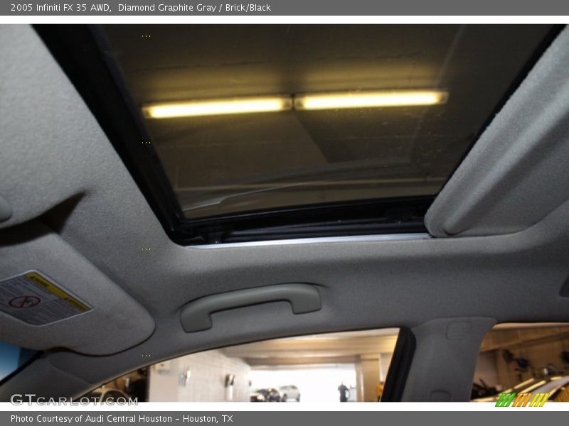 Diamond Graphite Gray / Brick/Black 2005 Infiniti FX 35 AWD