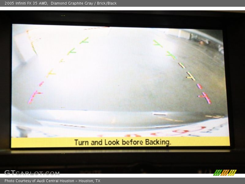 Diamond Graphite Gray / Brick/Black 2005 Infiniti FX 35 AWD