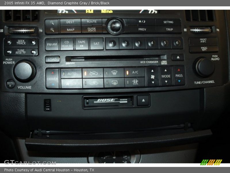 Diamond Graphite Gray / Brick/Black 2005 Infiniti FX 35 AWD