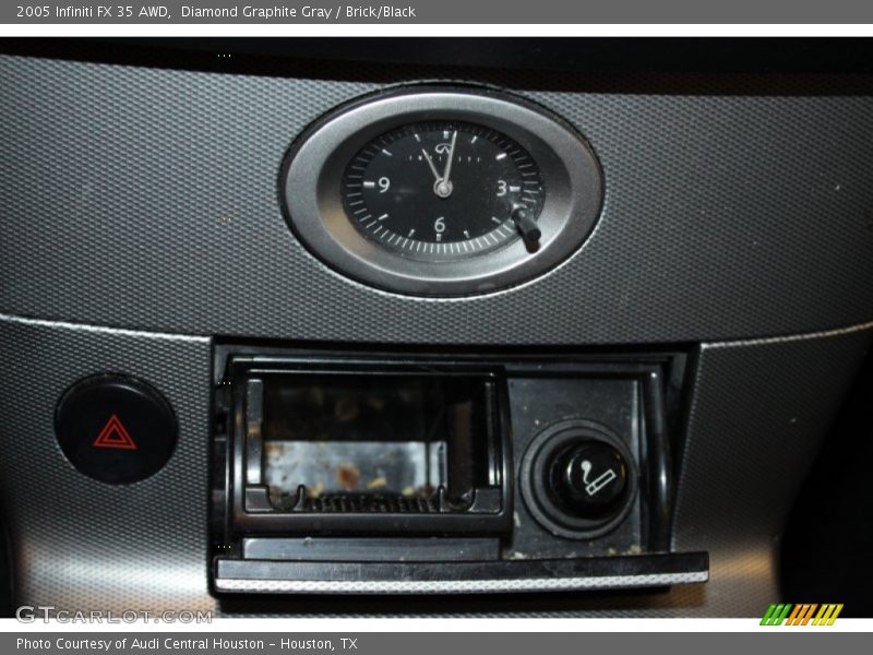 Diamond Graphite Gray / Brick/Black 2005 Infiniti FX 35 AWD