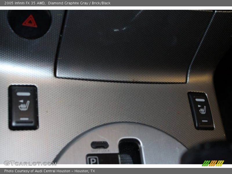Diamond Graphite Gray / Brick/Black 2005 Infiniti FX 35 AWD