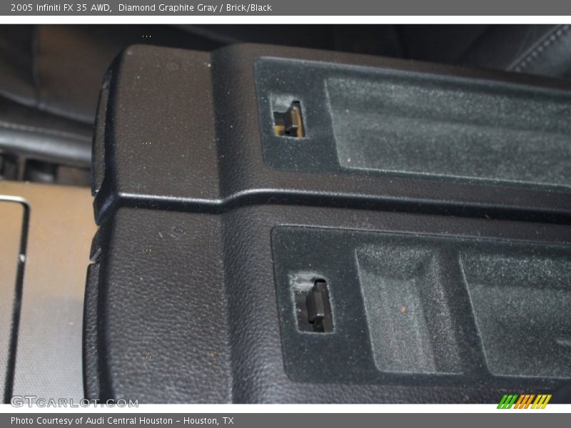 Diamond Graphite Gray / Brick/Black 2005 Infiniti FX 35 AWD